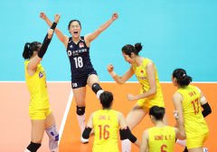 中國在國際排聯女排世界杯上連續7連勝以3